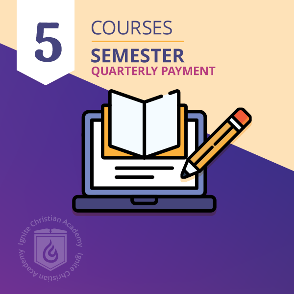 3rd and 4th Grade - 5 Courses Semester Quarterly